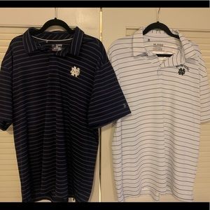 Notre Dame Golf Polos 2XL